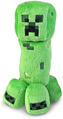 Zegeey Children favorite cartoon toys Minecraft Creeper 7' Plush doll Education Toy (A)
