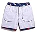 Mens Ships Printed Swim Trunks Polyester Quick Dry Beach Shorts Colorful Size Medium