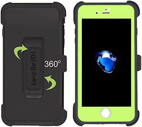 LOVEBEIDI iPhone 7 Plus (5.5") Waterproof Case ShockProof IP68 Certified With Touch ID SandProof Snow Proof Full Body Cover & With belt clip For iPhone 7 Plus 5.5" (Not For iphone 7) …
