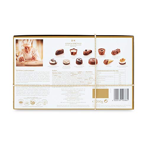 Lindt Schokolade - Hochfein Pralinen | 2 x 200 g | Pralinés-Schachtel mit 20 Pralinen in 10 köstlichen Sorten mit und… – Bild 3