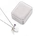 AMIST Birthstone God Has You in His Arms Urn Necklaces for Ashes Pet Cremation Jewelry for Ashes Cremation Urn Necklaces for Ashes for Women Keepsake Necklace for Ashes Alexandrite