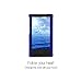 Tranesca Ultra Slim Protective Case for iPod Nano 7&8th Generation with Premium Tempered Glass Screen Protector.(Sentimental Blue)