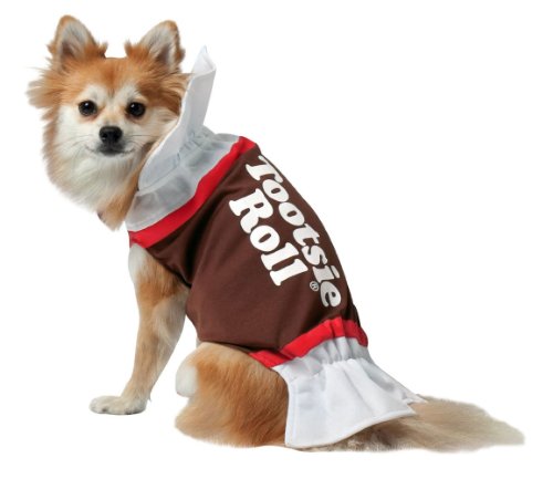 Tootsie Roll Halloween Dog Costume