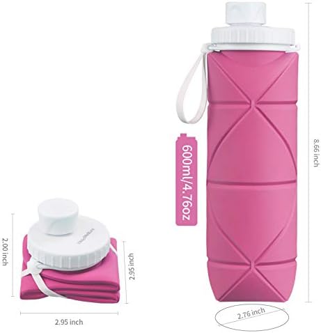 Silicone travel bottle with leakage resistance feature, worth $9.98.