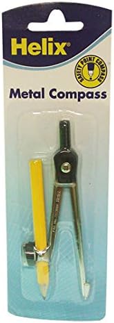 Helix Metal Compass and Pencil, G05070, Nylon/A, 2 Count (Pack of 1) - Image 4