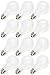 GE 41032-12 75-Watt A19, Soft White, 12-Pack