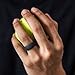 Saco Band Silicone Ring Wedding Band for Men - 4 Pack (Men: Black, Dark Grey, Grey, Light Grey, 11.5-12 (21.3mm))