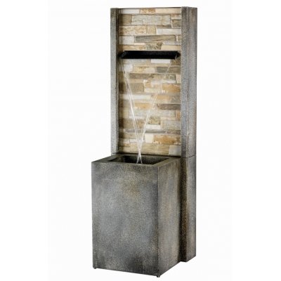 Fontaine zinc jardin