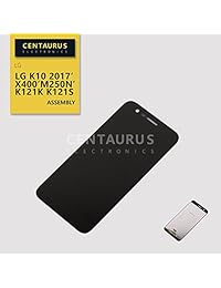 Kit de montaje para LG K20 Plus 2017 Harmony MP260 TP260 TP260BK M257 K10 (2017) M250N M250DS MS250 MS250N MS250K X400 K121K K121S 5.3 LCD Pantalla táctil digitalizador de pantalla (negro)