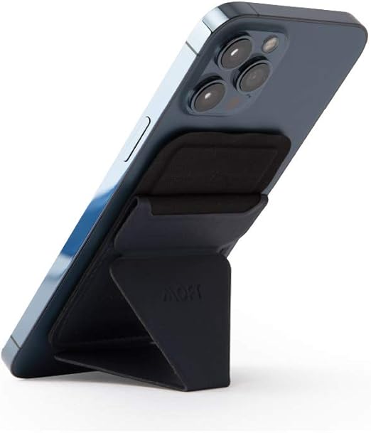 Amazon Com Moft Snap On Magsafe Compatible Stand Wallet For Iphone 12 Series Oxford Blue