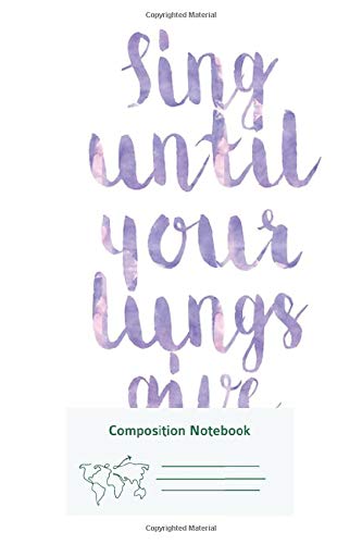 Composition Notebook: Fall Out Boy Lyric Primary Composition Notebook Story Journal
