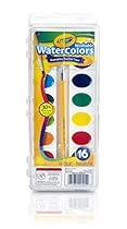 Crayola 16 Ct Washable Watercolors