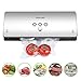 Vacuum Sealer, Sancusto Automatic Food Sealer Machine with vacuum seal Bags, Multi-modes for Dry, Moist Food and Container Sealer Silver