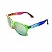 GloFX Transparent Rainbow Diffraction Glasses - Gold Mirror - Rave Rainbow Edm Diffraction 3D Prism