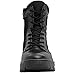 Maelstrom Womens Military Tactical Work Boots with Zipper, Black, 8