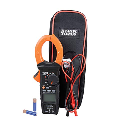 Klein Tools CL900 Clamp Meter, Digital Autoranging Multimeter with True RMS Tests Current, Voltage, Resistance, Capacitance, Frequency, More