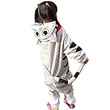 JT-Amigo Kids Unisex Cosplay Pajamas Onesie Cat Costume, 6-8 Years