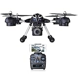 CHRISTMAS DEAL- Contixo Wifi FPV F10 RC Quadcopter Drone, Live View, 720p HD Wifi Camera, Headless Mode, 2.4GHz, 4 Channel, 6 Axis Gyro RTF, Support GoPro HERO Cameras.