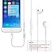 Lightning to 3.5mm Audio Headphone Jack Adapter 2 Pack,Amavasion High Digital Fidelity 8pin Headphone Female Aux Jack Audio Earphone Adapter Converter for iPhone 7 7Plus,No Support IOS10.3