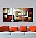 ARTLAND Modern 100% Hand Painted Abstract Oil Painting on Canvas 
