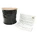 BEADNOVA 3mm Faux Suede Cord Flat Leather Cord 100 Yards Roll Spool for Necklace Bracelet Jewelry Making, Black