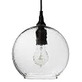 New Artisan Glass Ball Pendant - Clear