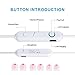 Bluetooth Headphones Sports Wireless Earbuds Sweatproof Headset Magnetic attraction Stereo Earphones for Running Workout Gym Noise Cancelling Jave Headset(Rose Gold)