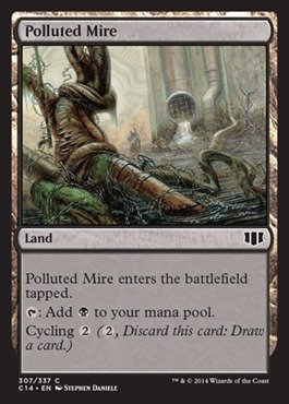 Magic: the Gathering - Polluted Mire - Commander 2014