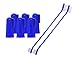 CBROSEY Mascota Pets Dog Toothbrush/Cat Toothbrush 6 Finger Toothbrushes and 2 Long Handle Dual Headed Toothbrushes, Soft Bristle Pet Toothbrush Combo Pack for The Dental Care of Your Cat and Dog