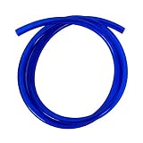 Outlaw Racing Fuel Gas Fuel Line Hose Tube 3Ft &frac14;" Inner Diameter for Chainsaw Motorcycle ATV Snowmobile PWC Jet Ski - Made of Polyurethane-Blue