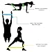 Resistance Bands Exercise - Set of 5, 12-inch Workout Bands - 100% Natural Latex !
