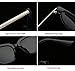 GAMT HD Polarized Retro Summer Beach Fashion Wayfarer Sunglasses Black -gray