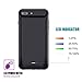iPhone 8 Plus/7 Plus Battery Case 7200mAh, MAXBEAR Rechargeable External Battery Portable Power Charger Protective Charging Case for Apple iPhone 7 Plus/8 Plus (5.5 Inch)-Black