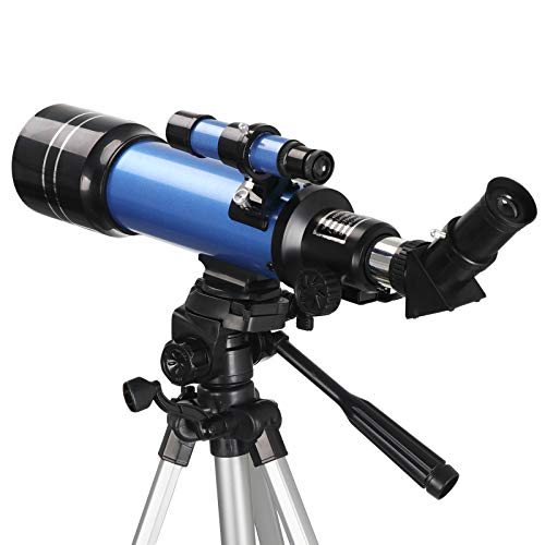image for ZENSTYLE 70mm Refractor Telescope Portable Telescope for Kids and Astr