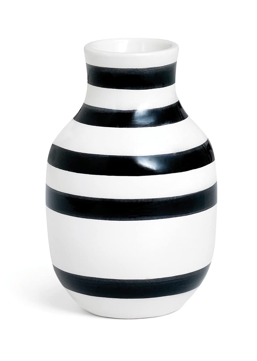 Kähler - Omaggio Vase Black - Small (690186)