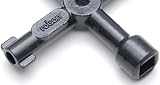 Rolson 22460 Four Way Service Utility Key Hardened Steel Water Gas Electric view 3