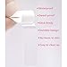 Fashion Boob Clothing Tape Clear Fabric Strong Double Sided for Dress,Body and All Skin Shades,50 Strips