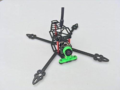 Lapdrone TS120 Brushless FPV Quadcopter Indoor Multicopter Drone 3K Full Carbon Fiber Frame Kit Tiny Hornet Mini FPV Drone DIY Parts with 3d Print CM275T FX798T Mount Compatible with 1103 1104 Motor