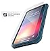 ENCASED iPhone XR Case Clear Back Protective Rugged Bumper Cover with Tempered Glass Screen Protector (Ocean Blue)