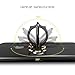 Cool Batman Ring, Bat Finger Ring, Cell Phone Finger Ring Stand Holder. Black + Gold Cell Phone Ring Stand Holder. Rotates 360 and 180 Degrees.