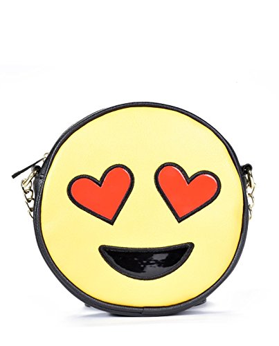 Olivia Miller Emoji Bag Crossbody Handbag with Shoulder Chain Strap