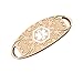 Bracelet ID Tags - Rose Gold Medical Alert ID Identification Tags for Custom Engraved Bracelets