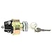 KKmoon Universal Ignition Switch with 2 Keys for Car Tractor Trailer