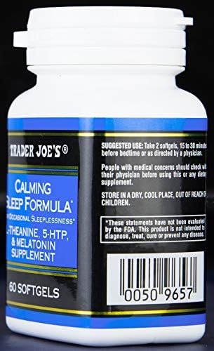 Amazon Com Trader Joe S Calming Sleep Formula Health Personal Care