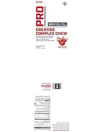 GNC Pro Performance Creatina Complejo Masticar – Sour Cherry