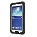 Poetic TurtleSkin Heavy Duty Protection Silicone Case with Sound-Amplification Feature for Samsung Galaxy Tab 3 Lite 7.0 and Galaxy Tab E Lite 7.0, Black