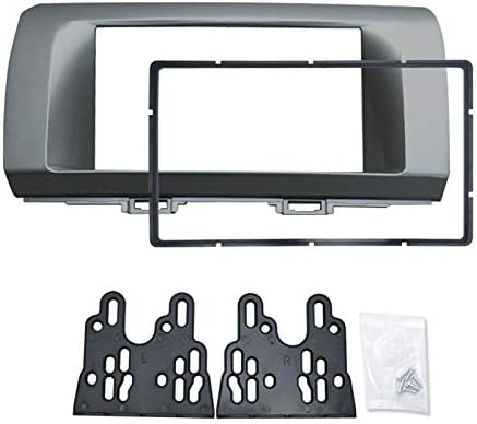 FEELDO 2DIN Car Radio Fascia Panel Frame Adapter for Toyota bB/Subaru Dex/Daihatsu Coo/Materia Dash Frame Installation Kit