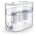 pH RECHARGE 3F Alkaline Water Filter – Countertop Water Filter Purifier - Ionizer Pitcher System - High pH Ionized Water - 288 Gallon Filter Life, 2.6 Gallon Capacity