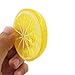 Hagao Fake Lemon Slice Artificial Fruit Highly Simulation Lifelike Model for Home Party Decoration Yellow 10 pcs