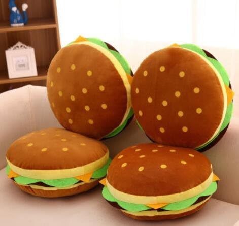 peluche de hamburguesa